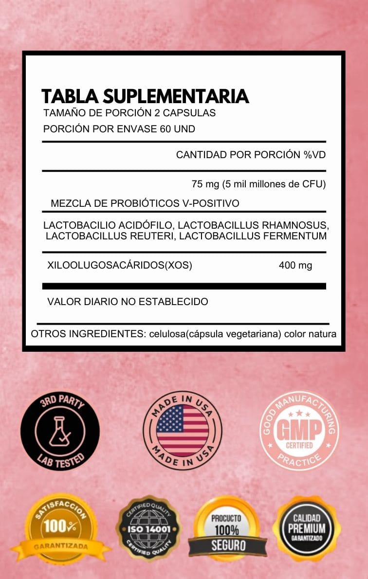URO- PROBIOTICO VAGINAL - ALI SHOP