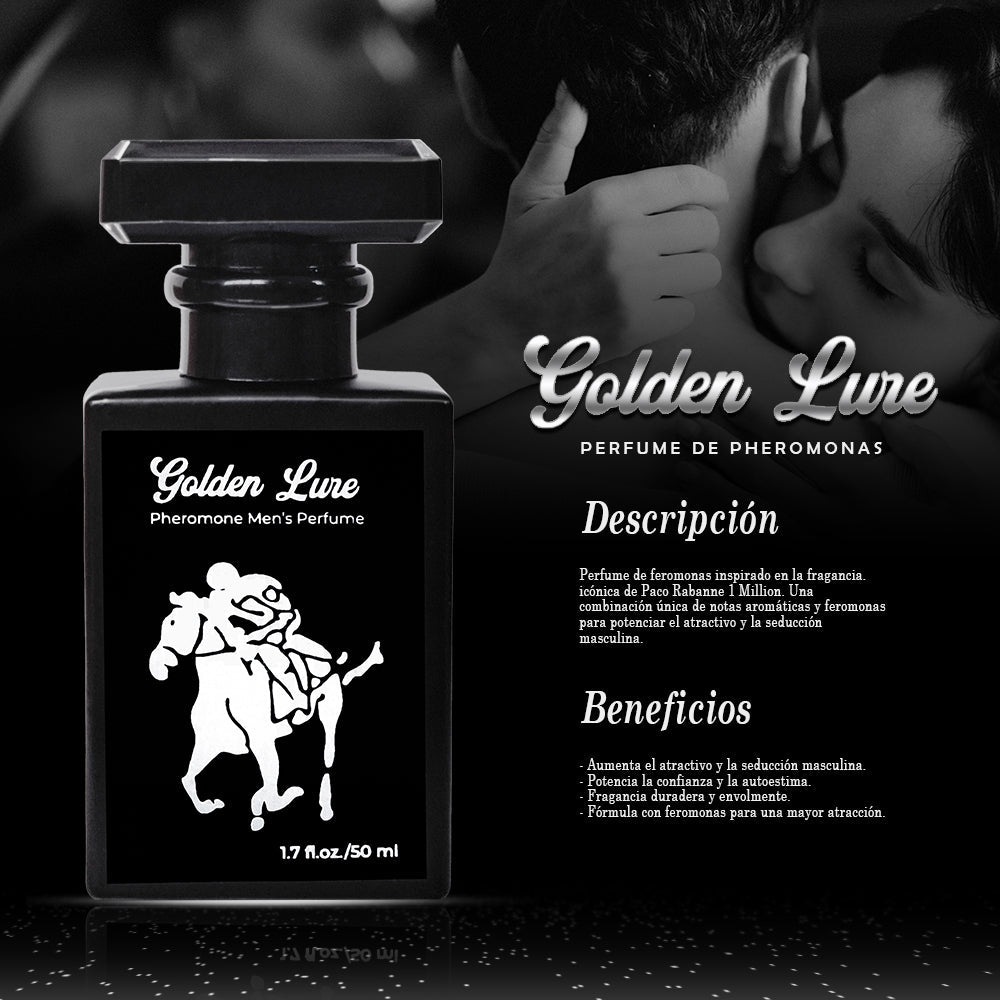 Golden Lure™ | Exclusivo Perfume Masculino Premium - ALI SHOP