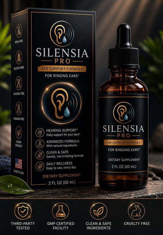 ⭐⭐⭐⭐⭐ SILENSIA PRO - Fórmula Premium • Hecha en USA 🇺🇲 - ALI SHOP